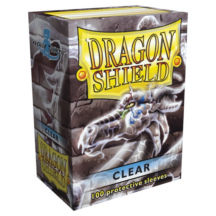 Image of Deck Protector: Dragon Shield: Classic: Clear (100)